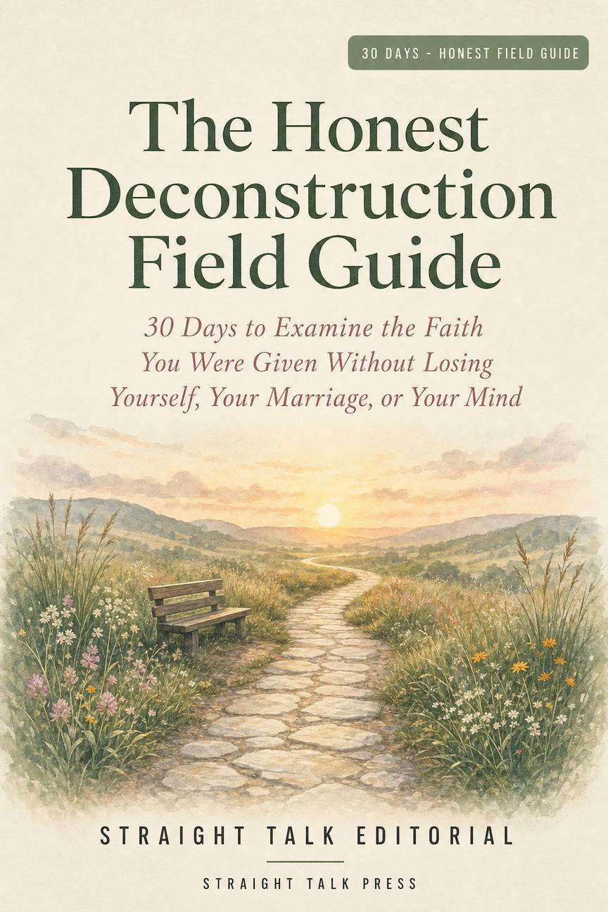 The Honest Deconstruction Field Guide — cover art